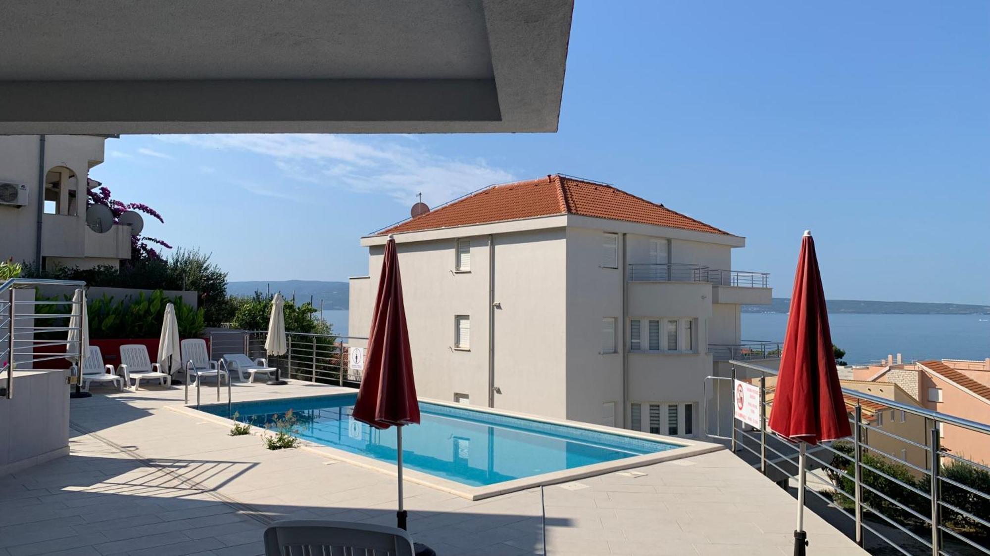 Luxury Apartments Villa Lenka Podstrana Kültér fotó