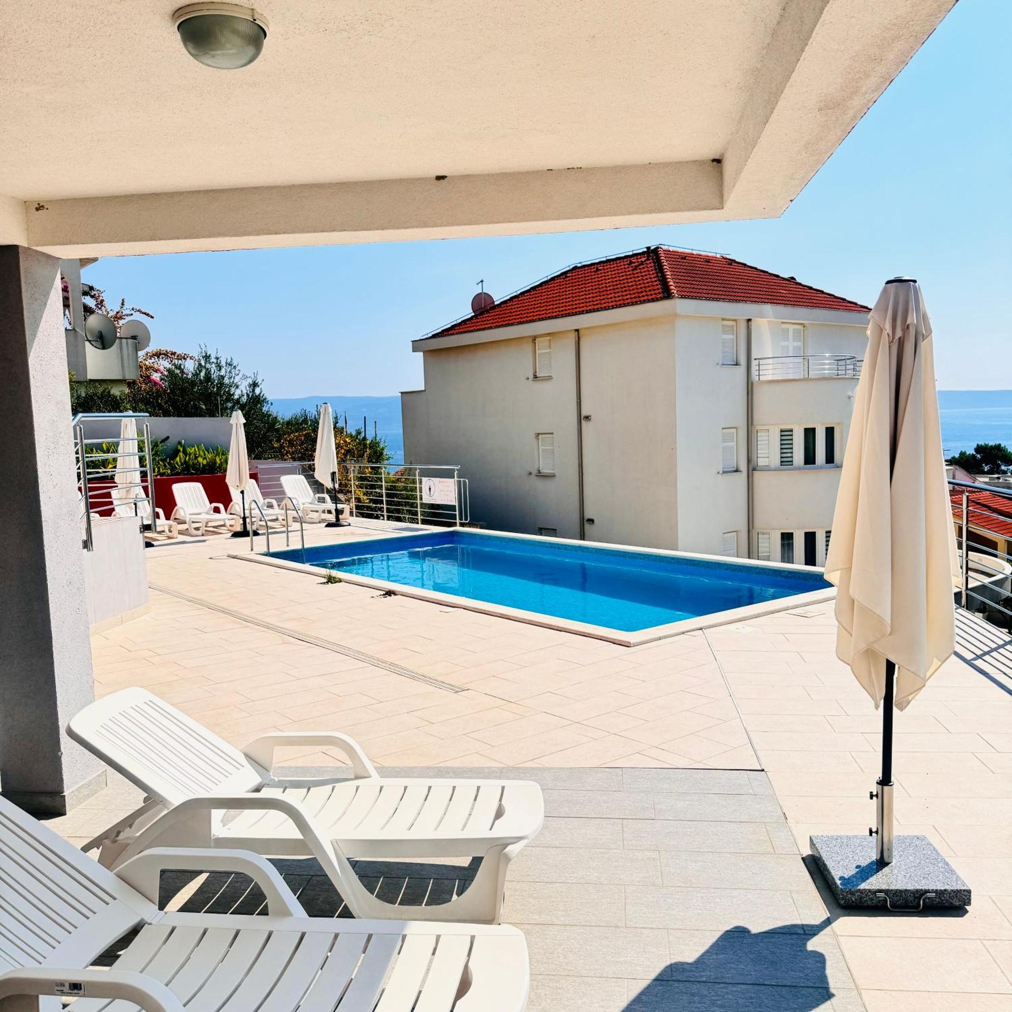 Luxury Apartments Villa Lenka Podstrana Kültér fotó