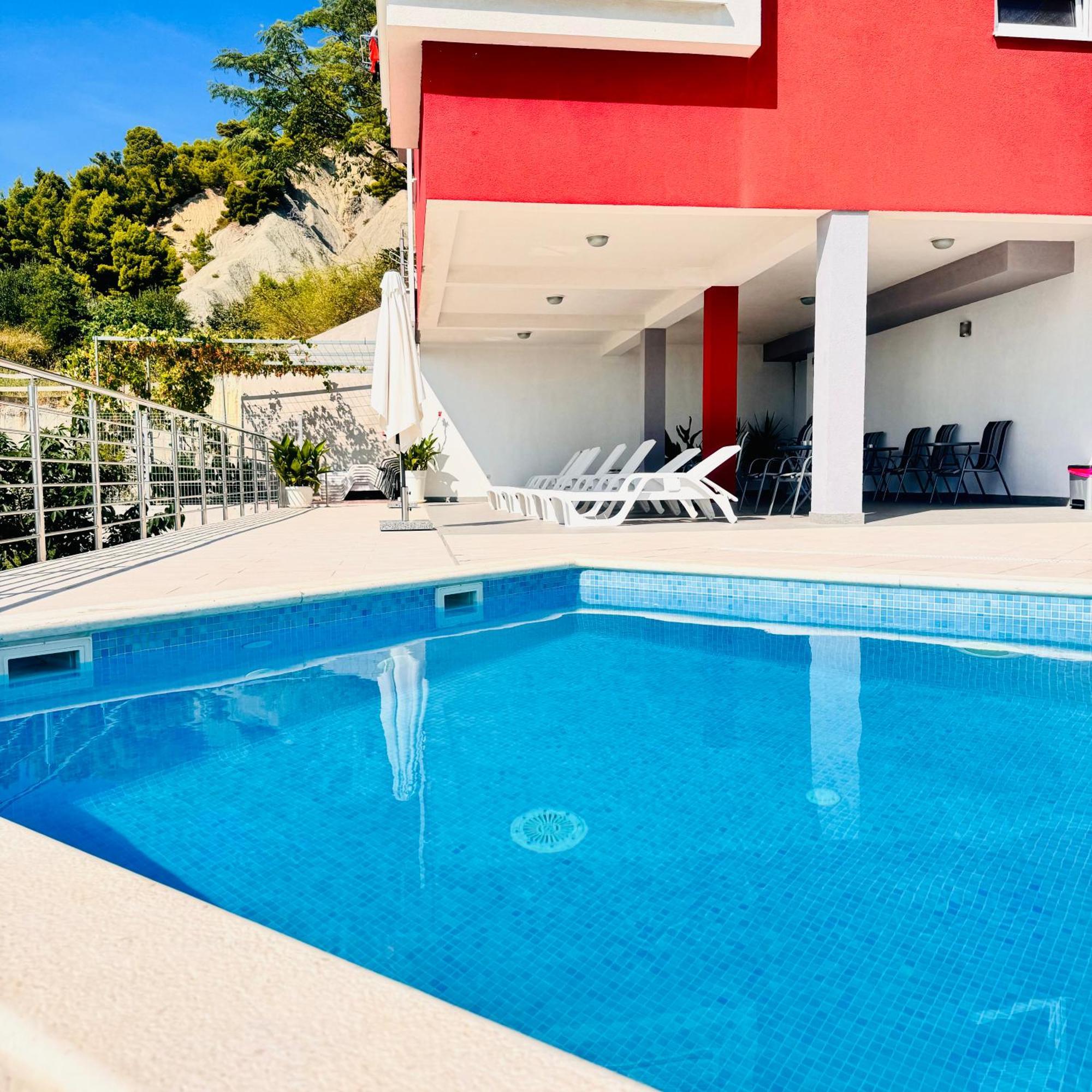 Luxury Apartments Villa Lenka Podstrana Kültér fotó