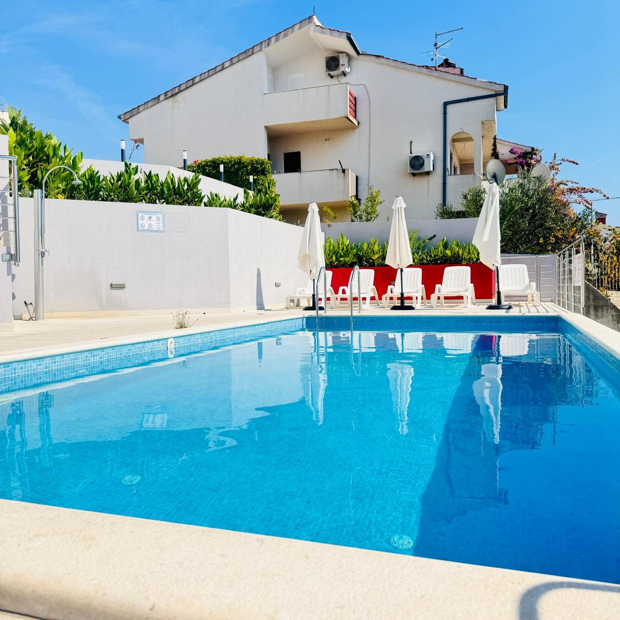 Luxury Apartments Villa Lenka Podstrana Kültér fotó