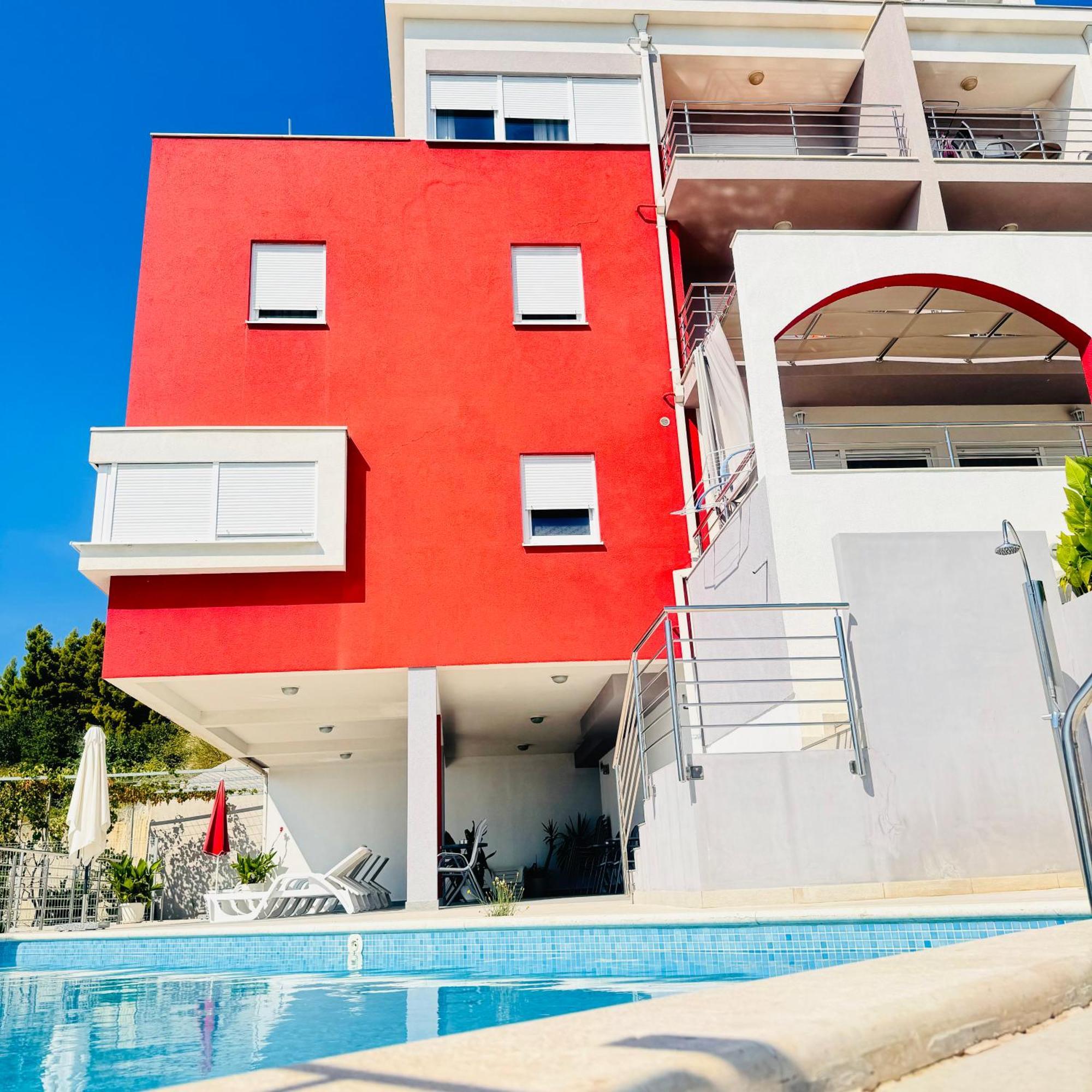 Luxury Apartments Villa Lenka Podstrana Kültér fotó